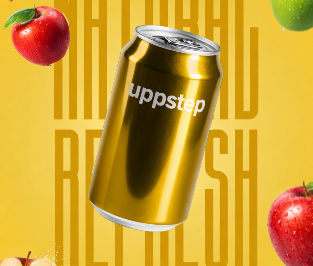 Natural refresh with orchard apples
